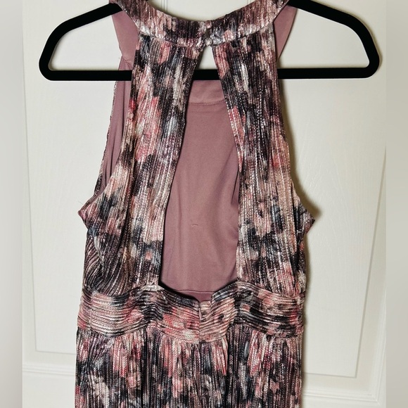 Eliza J Pink and Black Floral Maxi Dress - Picture 11 of 11